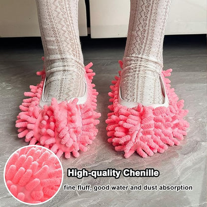 20 PCS Mop Slippers,10 Pairs Mop Socks for Floor Cleaning,Washable Reusable Microfiber Mop Shoes,Mopping Slippers Shoes Cover,Soft Dusting Slippers for Women Men House Office Bathroom Kitchen