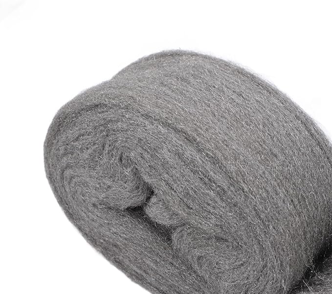FTVOGUE Steel Wool Fill Fabric Kit 3 Rolls 3.3x10 Foot with Gloves Scissors Tweezers for Wall Cracks Holes Pipe Vents Rodents Barrier