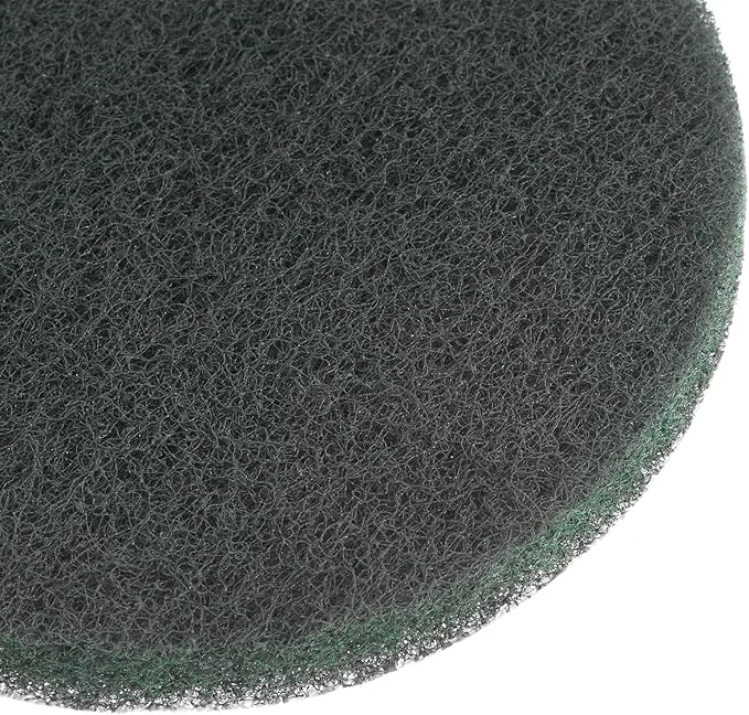 HARFINGTON 15pcs Drill Power Brush 4 Inch Tile Scrubber Scouring Pads 400-600 Grit for Bathroom Kitchen Household Cleaning