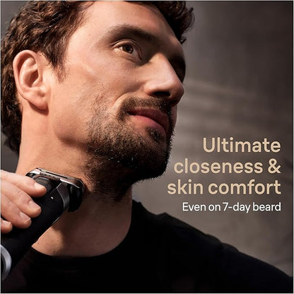Braun Series 9 PRO+ Electric Razor for Men, 5 Pro Shave Elements & Precision Long Hair Trimmer, 6in1 SmartCare Center, Wet & Dry Electric Shaver for Smooth Skin with 60min Battery Runtime, 9517s