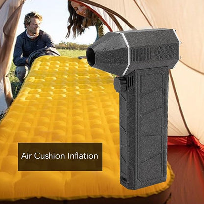 Jet Dry Mini Blower, 200000 RPM Portable Mini Jet Blower, Cordless Turbo Powered Mini Blower, Portable Hand Held Powerful Fan for Cleaning, Camping, Outdoors, Car