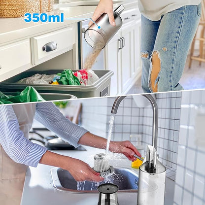 Car Vacuum Cordless, 35000PA Strong Suction Handheld Vacuum with 2 Detachable Batteries, 60Min Runtime Portable Vacuum Cleaner for Car Detailing, Pet Hair, Home Couch & Office, 350ML XL Dust Cup
