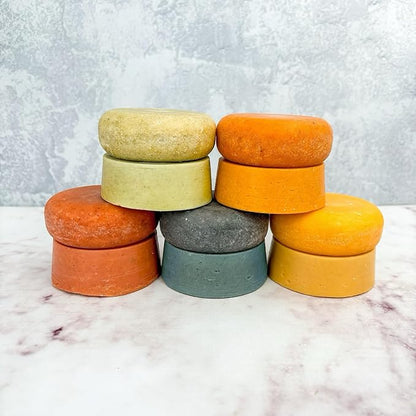 Lucky Locks | Citrus Sunshine | Natural Conditioner Bar | Zero Waste Hair Care | Sulfate Free