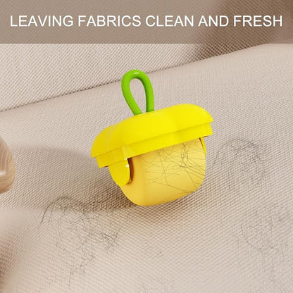2 Pieces Portable Mini Lint Rollers for Dog Cat Hair, Washable Hair Remover for Cleaning Various Dust and Debris, Sticky Roller Reusable Lint Remover for Travel, Eco-Friendly Compact Design