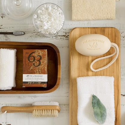 Pre de Provence No.63 Men's Collection, Soap on a Rope