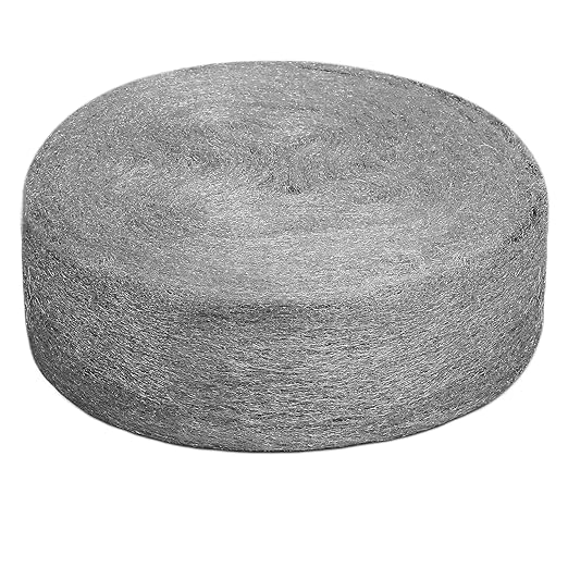 Steel Wool Fill Fabric Roll DIY Kit, 30FT Steel Wool 0000 Coarse Wire Mesh Roll for Mice Control, Gap Blocker, Barrier, Vents for Garden, House, Garage, Siding