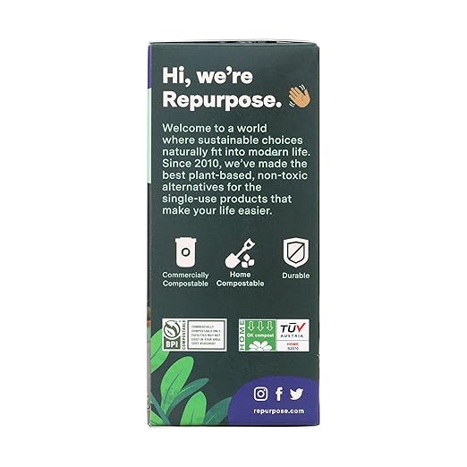 REPURPOSE Compostable 3 Gallon Food Scrap Bags, 25 CT