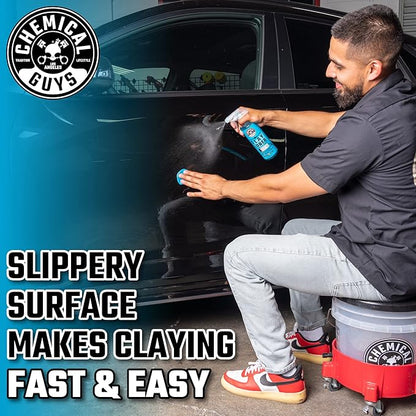 Chemical Guys WAC_CLY_100_16 Clay Luber Synthetic Lubricant with Wetting Agents for Clayblock and Car Detailing Clay (Works on Cars, Trucks, SUVs, Jeeps & More), 16 fl oz