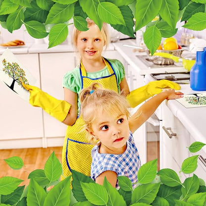 Vesici 8 Pcs Kitchen Dishcloths, Mixed Trees Owls Washable Reusable Sponge Cloths, Absorbent Dish Cloth, Washable Cleaning Wipes for Kitchen Dishes Bar Countertops