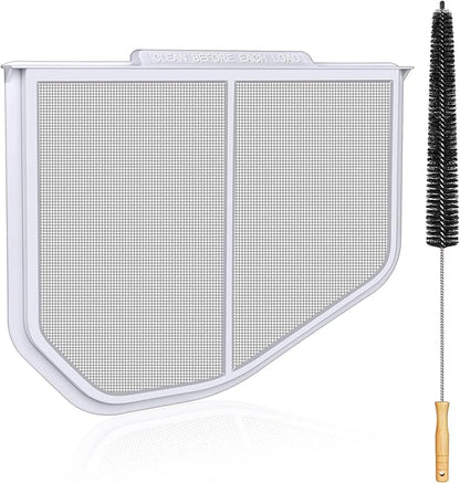 W10120998 Lint Filter Replacement for Kenmore Maytag Whirlpool Dryers, Upgraded Stainless Steel Mesh Screen, Ultra Durable Lint Trap with Dryer Vent Lint Brush
