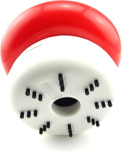 Gocomcom HONBAY Mini Cute Table Dust Vaccum Cleaner, Mushroom Shaped New Portable Corner Desk Vaccum Cleaner Mini Cute Vacuum Cleaner Dust Sweeper (RED)