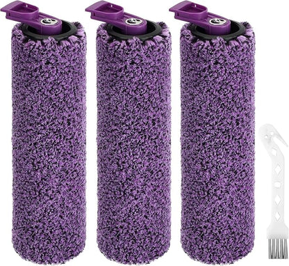 SD201 Brush Roller Shark Mop: Compatible with Shark Steam Pickup 3-in-1 Steam Mop SD200 SD201C SD201Q SD205 Models - Roll Brush 1 Cleaning Tool Replacement Parts Accessories Kit for Months 3 Pack