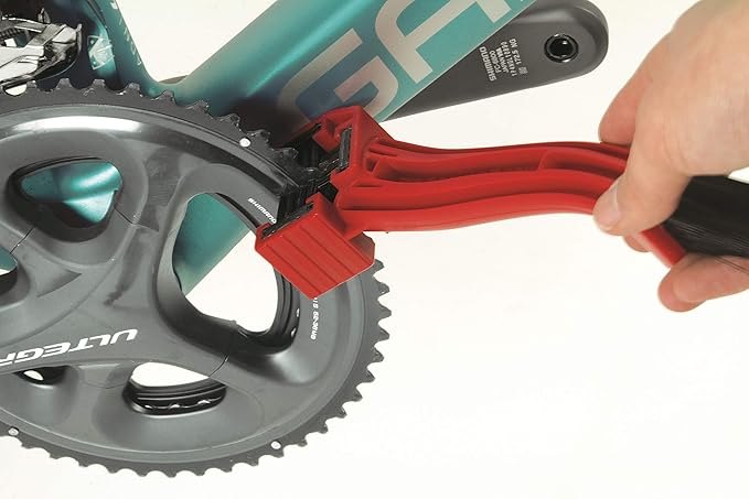 Finish Line Grunge Brush Bike Chain & Gear Cleaner – Dual-Sided Bristles for Chains, Cassettes & Hard-to-Reach Areas
