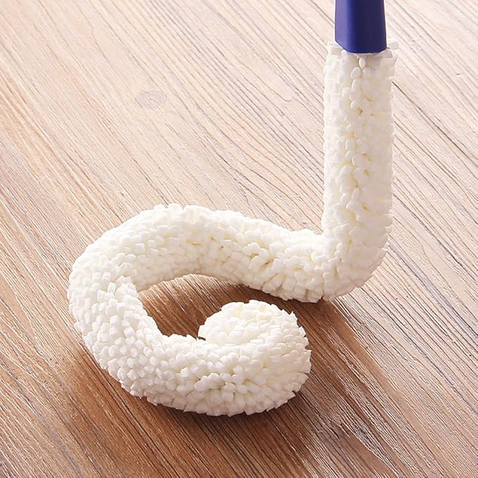 LJDJ Bottle Cleaning Brush - Set of 2 Flexible Bottle Scourer - Multi-Function Household Cleaning Tools for Cleaning of Wine Decanters, Goblets, Glasses, Cups