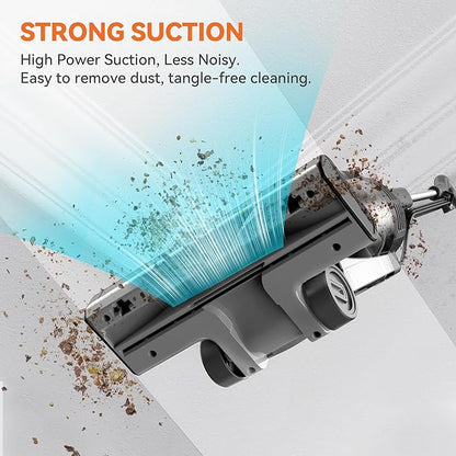Vazone R6X Corded Stick Vacuum Cleaners for Home, 20Kpa Powerful Suction Stick Vacuum with 16Ft Cord, 2 in 1 Lightweight Handheld Vacuum Cleaner for Hardwood Floor Pet Hair