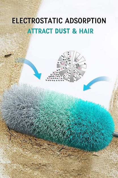 BOOMJOY Microfiber Feather Duster Set with Extension Pole