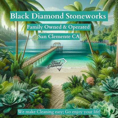 Black Diamond Stoneworks Wood, Laminate, Hardwood & Luxury Vinyl Floor Cleaner Spray – Multi-Purpose Mopping Solution for a Streak-Free Clean (32 Fl Oz)