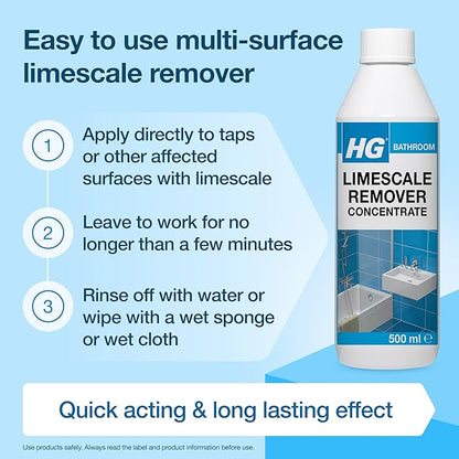 HG Hagesan Blue 500ml Professional Limescale Remover