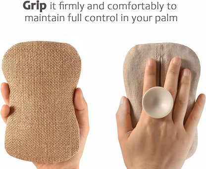 Eco-Friendly Dish Sponges Plastic Free Sponge Scrubber Compostable Dish Scrubber, Biodegradable Scrub Pads Non-Scratch Silicone Sponges with Suction Cup for Storage & Air-Drying