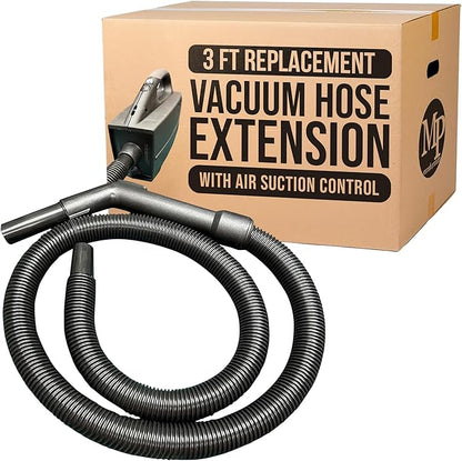 MP Maresh Products Vacuum Cleaner Replacement Hose for Oreck Buster B Compact Handheld Models - Vacuum Hose Extension, Wet Dry Vacuums, Friction Fit Industrial Grade, 3 Feet by 1-1/4 Inch - Black