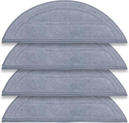 4Pack Washable Cloth Mop Pads for Roborock Saros 10/G30 Robot Vacuum, Replacement Parts Washing Mopping Pad Replacement Mop Pads for Efficient Home Cleaning