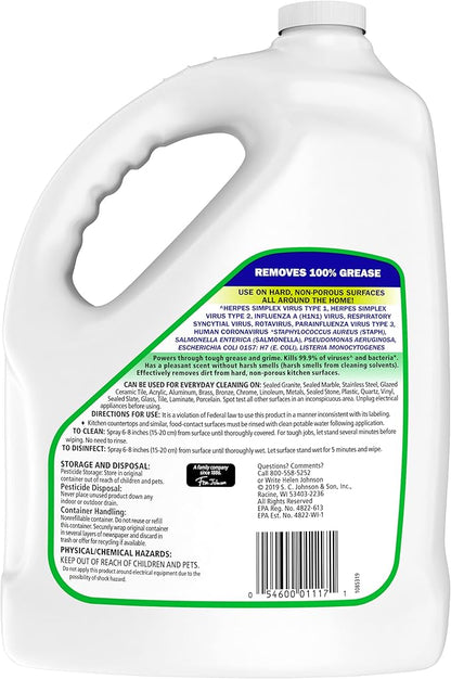 Fantastik All-Purpose Cleaner Refill, Fresh Scent, 128 oz