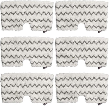 6 Pack Steam Mop Pads Replacement for Shark Steam Pocket Mops S3501 S3601 S3972BRN S3550 S3801 S3901 S3601D S3801CO S3901D S3455K S2902 SE450 SE460