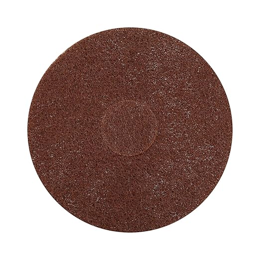 Scrubbing Disc for Oreck ORB550MC Orbiter Floor Machine,Orbiter Brown Scrub Pad Fits for Deep Cleaning and Stripping Hard Floors,12" Commercial Floor Scrubber Pad Fits for Heavy-Duty Cleaning,1 PCS