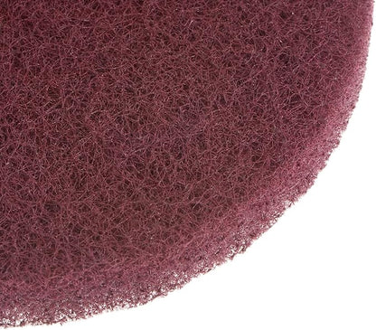 HARFINGTON 6pcs Drill Power Brush 2 inch Tile Scrubber Scouring Pads 320-400 Grit for Bathroom Kitchen Household Cleaning