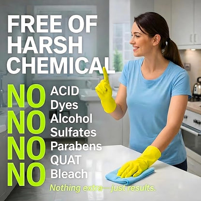 Wellproof Hard Water Stain & Scum Scale Remover – 3X Nanotech Deep Cleaner, No Bleach, No Acid | Limescale, Soap Scum, Calcium & Rust Cleaner for Showers, Glass, Toilets, Tubs, Sinks, Cooktops & More
