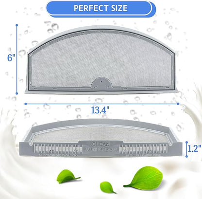Compatible Lint Filter for GE GTD33GASK0WW, GTD33EASK0WW, GTX33GASK0WW, GTX33EASK0WW Dryer Models