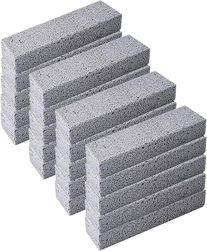 Pumice Stone Toilet Cleaning Bowl Stick,Remove Toilet Bowl Hard Water Rings,Calcium Buildup and Rust Suitable for Cleaning Toilet Bathroom,Kitchen Sink,BBQ Oven Grill,Pools,Spas,20 Pcs