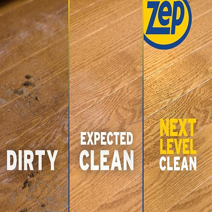 Zep ZUHLF32 Hardwood and Laminate Floor Cleaner 32 ounces (Pack of 4)