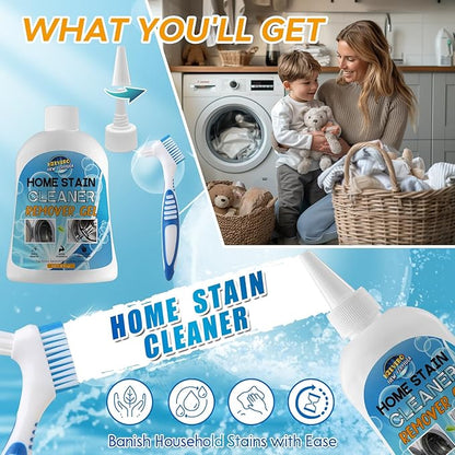 Mold Stain Remover Gel, Washing Machine Cleaner for Front Loader Washer Gasket Rubber Seal Home Stain Removal Gel for Grout, Caulk, Shower, Bathroom, Refrigerator, Bathtub Cleaning Solution 8 Fl Oz