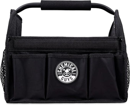 Chemical Guys Quick Load Collapsible Detailing Car Caddy Organizer & Storage – Portable Wash and Garage Organizer for Supplies, Tools and Accessories – Durable Black Design for Cars, Trucks & Home