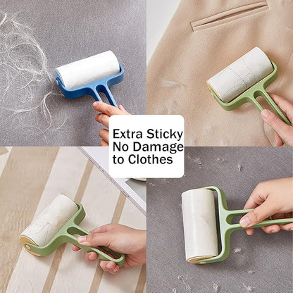 Rgqphantom Lint Roller Refills,Extra Sticky Lint Roller Replacement Refills Only, Inside Diameter 1.5 inch, 60 Sheets per Roll (Pack of 20, Total 1200 Sheets, 4 inch)