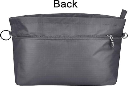 Vercord Handbag Purse Tote Pocketbook Organizer Insert Zipper Closure 11 Pockets 3 Sizes Many Colors
