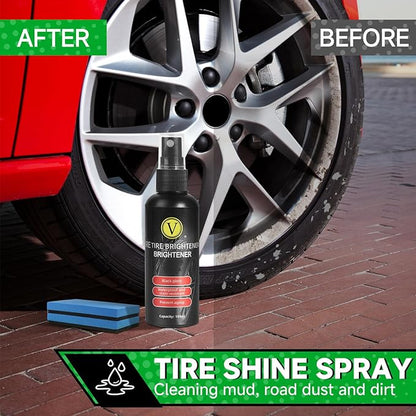 11Pcs Customized for Tesla Interior Cleaning Kit | Tesla Seat Cleaner, Tire Shine, Screen Cleaner, Oil Film Cleaner, Tire Stone Cleaning Tool | Tesla Model 3 Y X S Accessories 2025-2019