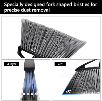 Brooms for Sweeping Indoor, House Brooms for Sweeping Indoor, Angle Broom for Floors, Kitchen Broom, Floor Broom Applied for Courtyard, Garage, etc.