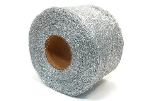 Aluminum Wool (FINE Grade) - 1lb Roll - by Rogue River Tools. Soft clean and polish! Pure Aluminum