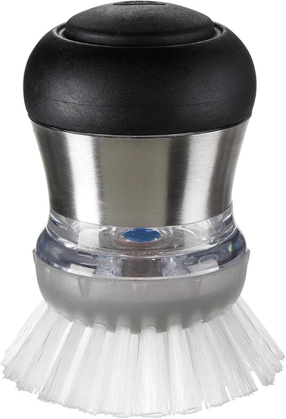 OXO Steel Soap Dispensing Palm Brush Refills, 2-Pack