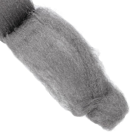 FTVOGUE Steel Wool Fill Fabric Kit 3 Rolls 3.3x10 Foot with Gloves Scissors Tweezers for Wall Cracks Holes Pipe Vents Rodents Barrier