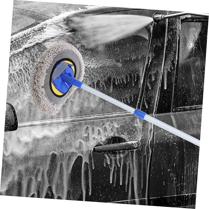 Soft Chenille Car Wash Brush Head Mop Replacement Scratch Cover Auto Cleaning Supplies Accessory