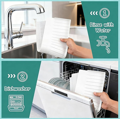 Silicone Sink Edge Protector Splash Guard, 20x4 Inch with Suction Cups & 5°Tilt, Cuttable for Kitchen Bathroom Countertops, Granite Quartz Surfaces (Transparency)