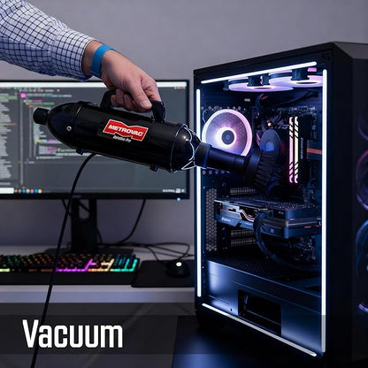METROVAC Electric DataVac Pro Series | Model MDV-1BA | Computer Vacuum | Blower |Cleaner | Duster | Made in The USA