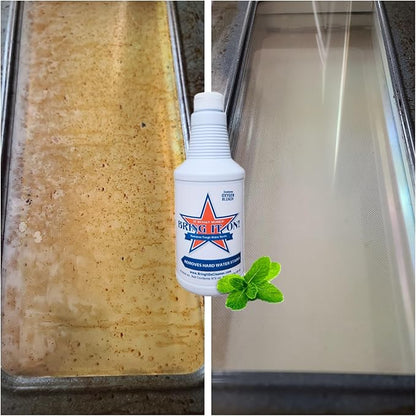 Bring It On Grout Cleaner, Hard Water Stain Remover, Remove Spots on Shower Door, Clean Tile, Fiberglass, Windows, Grout Lines Cleaner 16 Ounce