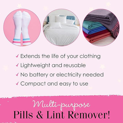 Hollywood Fashion Secrets Sweater Saver Brick - Effective Pill Remover for Clothing