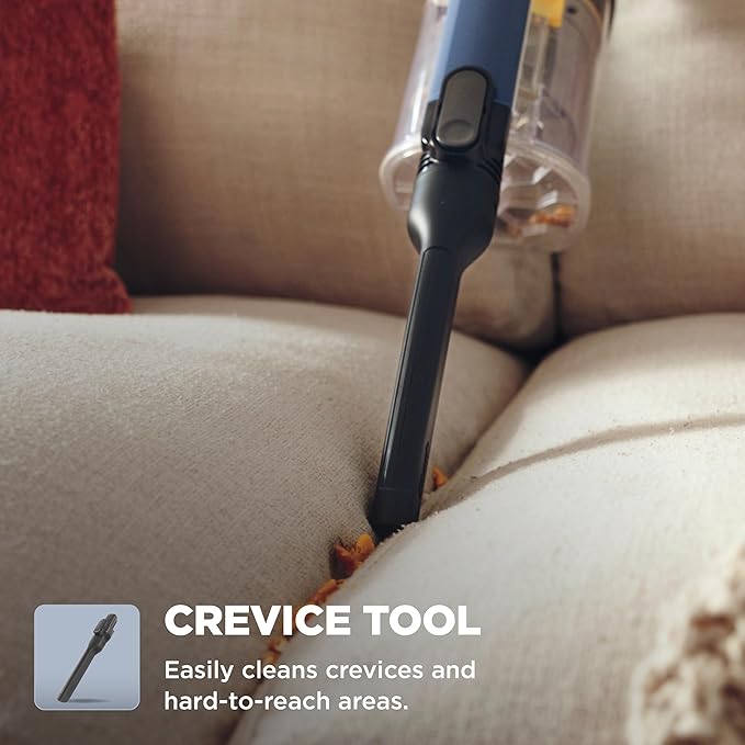 Shark® Cordless Pet, Cordless Lightweight Stick Vacuum Cleaner, Self Cleaning Brushroll, 40 Min Runtime, Removable Handheld, XL Dust Cup, Moonlight Blue, IY143H