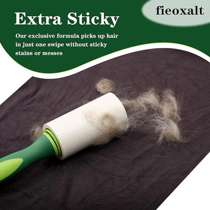 Lint Rollers for Pet Hair,440 Sheets 2 Handles with 4 Refills Lint Remover for Cat Dog Hair, Furniture,Clothes with Extra Sticky