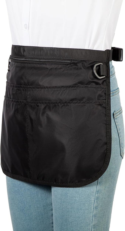 Bafelia Small Size Cleaning Caddy Apron for Women with 5 Pockets, Professional Waterproof Cleaning Supplies for Housekeepers